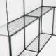 Tectake Szklarnia 186 cm x 120 cm x 190 cm (401861) 4