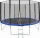 Trampolina ogrodowa Tectake Garfunky z siatką zewnętrzną 12 FT 366 cm 1
