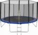 Trampolina ogrodowa Tectake Garfunky z siatką zewnętrzną 13 FT 396 cm 1