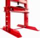 Tectake Ręczna prasa hydrauliczna warsztatowa 6T - czerwony 4