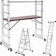 Tectake Drabina wielofunkcyjna aluminiowa 11 stopniowa (401668) 1
