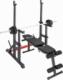 Tectake Stojak, drążek Squat Rack Creed - czarny 1