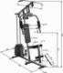 Tectake Atlas do ćwiczeń 150 kg - czarny 5
