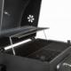 Tectake 402174 Grill ogrodowy węglowy 36 cm x 55 cm 8