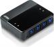 Adapter USB Aten US434 USB - USB Czarny  (US434-AT) 1