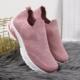 W. Potocki Buty sportowe damskie skarpety slip on różowe Potocki 39 4