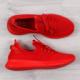 News Buty sportowe męskie z siatką czerwone NEWS 44 3