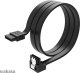 Akasa SATA - SATA, 0.5m, Czarny (AK-CBSA09-05BK) 2