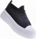 Pantofelek24 Czarne trampki creepersy na platformie /B5-2 10502 S491/ 39 1