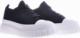 Pantofelek24 Czarne trampki creepersy na platformie /B5-2 10502 S491/ 39 7