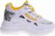 Pantofelek24 Trampki damskie sneakersy na koturnie Yellow /F4-3 10593 W294/ 38 1