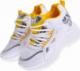Pantofelek24 Trampki damskie sneakersy na koturnie Yellow /F4-3 10593 W294/ 38 4