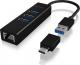 HUB USB Icy Box 1x RJ-45  + 3x USB-A 3.2 Gen1 (IB-HUB1419-LAN) 2