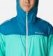 Kurtka męska Columbia Flash Challenger Novelty Windbreaker turkusowa r. M 5
