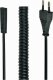 Kabel zasilający Gembird Kabel zasilający C1 spiralny 1,8m z certyfikatem VDE 1