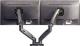 NB Uchwyt biurkowy na 2 monitory 17" - 27" (F160B) 2