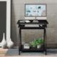 Biurko Costway Czarne 70 cmx45 cm 4