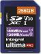 Karta Integral UltimaPro SDXC 256 GB Class 10 UHS-I/U3 V30 (INSDX256G-180V30) 1