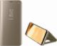 Clear View Etui Clear View Cover do Huawei Y7 2019 złote 1