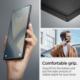 Spigen Etui Braders Spigen Liquid Air do Galaxy S22 Ultra Matte Black 9