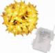 Lampki choinkowe Springos 50 LED białe ciepłe 1