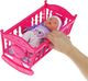 NoboKids Zestaw Lalka Bobas Łóżeczko Kołyska 3w1 Akcesoria 7