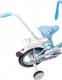Vivo Rower dziecięcy FLOWER 12" błękitno-biały 1