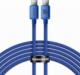 Kabel USB Baseus USB-C - USB-C 2 m Niebieski (baseus_20220224133557) 1