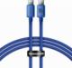 Kabel USB Baseus USB-C - USB-C 1.2 m Niebieski (baseus_20220224133222) 1