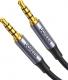 Kabel Ugreen Jack 3.5mm - Jack 3.5mm 2m czarny (UGR1187BLK) 1