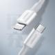 Kabel USB Ugreen USB-C - Lightning 1.5 m Biały (6957303867486) 3
