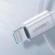 Kabel USB Ugreen USB-C - Lightning 1.5 m Biały (6957303867486) 6