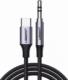 Kabel USB Ugreen USB-C - mini Jack 3.5 mm 1 m Czarny (UGR1190BLK) 1