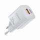Ładowarka Choetech 1x USB-A 1x USB-C 4.5 A (6932112100665) 1