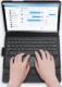 Dux Ducis Dux Ducis Touchpad Keyboard Case etui na tablet bezprzewodowa klawiatura Bluetooth Samsung Galaxy Tab A7 10.4'' 2020 czarny 8