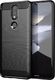 Hurtel Carbon Case elastyczne etui pokrowiec Nokia 2.4 czarny 1