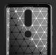 Hurtel Carbon Case elastyczne etui pokrowiec Nokia 2.4 czarny 4