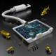 Adapter USB Joyroom Lightning - Jack 3.5mm + Lightning Biały  (6956116718978) 8