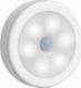 Aptel LAMPKA LED 6 Diod 0,5W 50lm z Czujnikiem Ruchu biała ZD23H 1