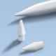 Baseus Końcówka rysika Stylus Apple Pencil 1&2 2 szt. Biała 1