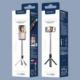 Selfie stick Proda Proda selfie stick teleskopowy rozsuwany kijek do selfie statyw z pilotem Bluetooth i 2x lampą LED czarny (PD-P70S-2 black) 16