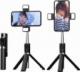 Selfie stick Proda Proda selfie stick teleskopowy rozsuwany kijek do selfie statyw z pilotem Bluetooth i 2x lampą LED czarny (PD-P70S-2 black) 17