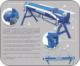 Maad MAAD ZG 1100 / 0.8 mm ZAGINARKA GIĘTARKA KRAWĘDZIARKA DEKARSKA DO BLACHY Z CIĘCIEM MAAD ZG-1100/0.8 mm 9