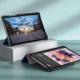 Etui na tablet Alogy Etui Alogy Book Cover do Samsung Galaxy Tab A8 2021 SM-X200/SM-X205 Granatowy + Folia + Rysik 2