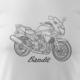 Topslang Koszulka na motor motocyklowa Suzuki Bandit 600 1200 750 męska biały REGULAR XXL 1