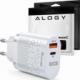 Ładowarka Alogy 1x USB-A 1x USB-C 1