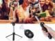 Selfie stick 4kom.pl Selfie Stick kijek statyw z pilotem Bluetooth wxy-01 Niebieski 5