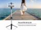Selfie stick 4kom.pl Selfie Stick kijek statyw z pilotem Bluetooth wxy-01 Niebieski 6