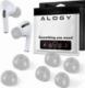 6x Nakładki silikonowe zapamiętujące Alogy S M L do Apple AirPods Pro szare - 46481-uniw 1