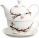 Royal Tea Zestaw do herbaty Tea For One, porcelanowy Sakura 400ml - Royal Tea 1